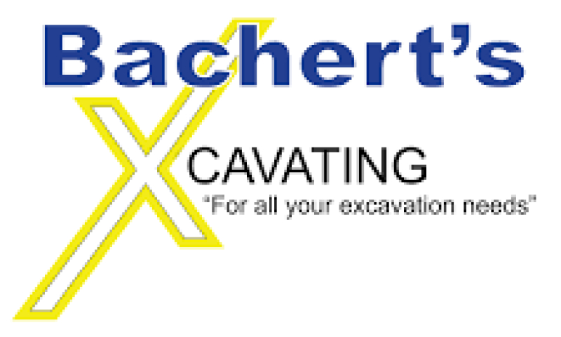 Bachert's Xcavating logo